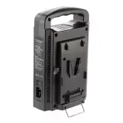 BP-2CH 14.4V 14.8V V mount Dual Battery Charger Power Supply f camcorder VTR ENG