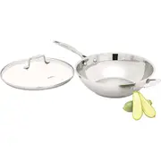 Scanpan IMPACT Covered Wok Chef Pan 32cm