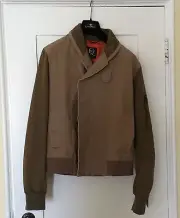 McQ by Alexander McQueen - Khaki Canvas Jacket (Size 52)