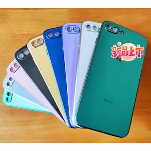 iPhone蘋果7plus手機殼 iPhone8plus 7 8 se2 X 11 12 13 14紫色手機殼 防摔