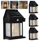 2-8 PCS Solar Motion Sensor Light Solar Wall Garden Light with 3 Lighting Mode
