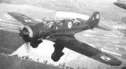 PZL P-23 Light Bomber and Reconnaissance Aircraft Mahogany Kiln Wood Model Small