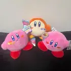 Kirby of the Stars Kirby x Monet Plush Doll Power Up 3 Types Set Waddle Dee