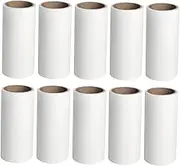 TOPPERFUN 10pcs Portable Sticky Lint Roller Refills for Pet Hair Cleaning High Efficiency Adhesive Sheets for Dogs Cats User Friendly Replacement Tool for Home Pet Stores
