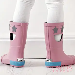 【法國BOXBO】時尚兒童雨靴(大童版)-我愛閃爍星 BOXBO雨鞋 兒童雨鞋 小朋友雨鞋 法國雨鞋