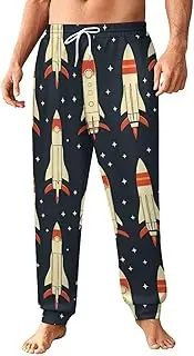 [Generic] Men's Sweatpants, Rocket Launch-2, Polyester Joggers, Sweatpants Jogging Pants for Workout Running