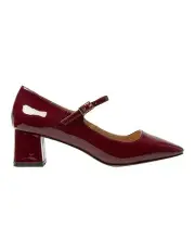 [Marcs] Tempt Heeled Shoes in Wine Patent