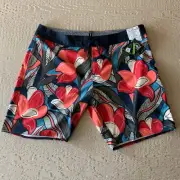 Volcom Stoneys Board Shorts Mens 40 Eco True Stretch Hemp Fiber Surf Trunks NEW