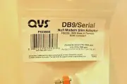QVS PSDB9X DB9 Male x Female Standard Serial RS232 Null Modem Adaptor Sealed Bag