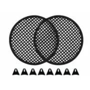 (2) Absolute DJS8 Grill 8" Inch Universal Speaker Subwoofer Grill Mesh Cover