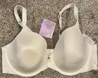 savage x fenty Cream T Shirt Bra 38DD Sexy NWT