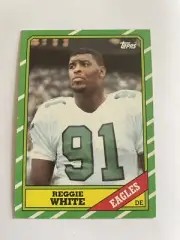 1 986 Topps #275 Reggie White Rookie Card NMT/MT