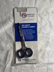 Heritage Cutlery High Quality Scissors Shears Thread Retrieving Scissors 4 1/2"