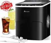 12KG Portable Ice Maker, Commercial Countertop Ice Cube Machine for Home Bar