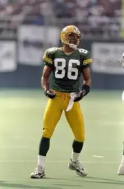 Wide receiver Antonio Freeman Green Bay Packers at the Packers 10-- Old Photo