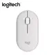 【Logitech 羅技】M350S 鵝卵石無線滑鼠-珍珠白