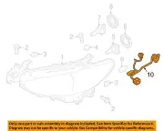 MAZDA OEM 14-17 6 Headlight Head Light Lamp-Socket & Wire GJR9510K6 (for: Mazda)
