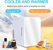 Advwin 12L Portable Mini Fridge Mirrored with LED