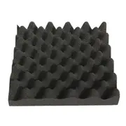 25X25X5cm Black Square Insulation Reduce Noise Sponge Foam Cotton
