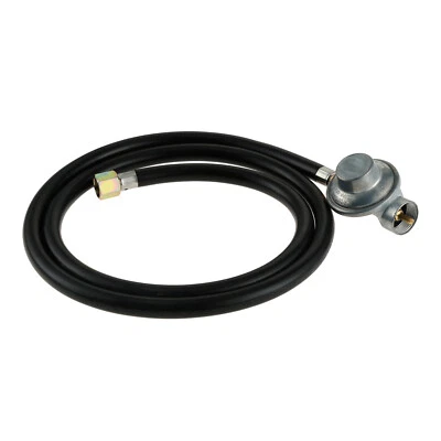 1LB Propane Regulator with 5FT Extension Hose Fitting for Grill Stove Fire Pit