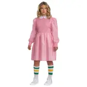 Girls' Netflix Stranger Things Eleven Costume
