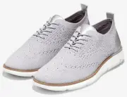 Cole Haan 4.Zerogrand Stitchlite Microchip/Silver Metallic Slip On Flat Loafers