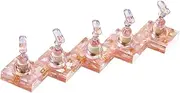 Générique Press on Nail Stand, Portable Nails Display Practice Tool, 4.17 x 0.87 Inches Reusable Artificial Nail Holder, Compact Storage Rack, Ideal for Art Beginner Women Home Salon Use