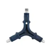 Hanlong 3-in-1 HT224D F Connector Insertion/Cable Installer Tool RG59/RG6 Blue