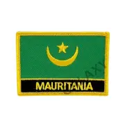Mauritania Patch / Mauritania Flag / Iron On