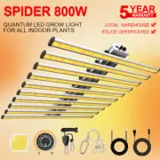 Phlizon 800W LED Grow plant Lights Bar w/SamsungLM561c Full Spectrum Indoor Grow