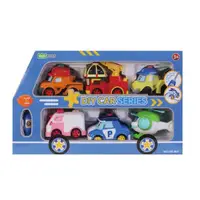 在飛比找momo購物網優惠-【寶寶共和國】POLI 波力 救援小英雄拼裝車6件套組(玩具