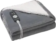Kambrook Snugasabug Heated Throw Smooth Grey