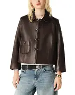 ba & sh Milos Leather Jacket