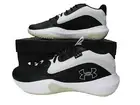 Under Armour Lockdown 7 Basketball Shoes Mid Black White Mens Sz 9
