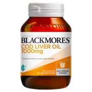 Blackmores Cod Liver Oil 1000mg 80 Capsules