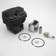 SUOKA 50mm Cylinder Piston 10mm Pin Fit For Stihl MS440 044 044R 044W MS440RZ MS440VWZ MS440Z Chainsaw Engine Parts#1128 020 1227
