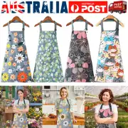 Kitchen Household Apron Oil-proof Cooking Painting Baking PVC Waterproof Apron