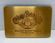 Vintage CABBAGE PATCH KIDS Gold Members Card Holder-Never Used