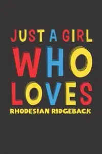 在飛比找博客來優惠-Just A Girl Who Loves Rhodesia
