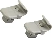 fhtpr 2pcs Car Sun Visor Clip,Fit For Mazda, 3 5 6 CX-7 CX-9 RX-8 MPV LC6269261B77 Interior Hanger Hook Clip Bracket Fastener Clip Car Visor Retaining Clip