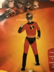 Disney Incredibles 2 Dash Costume NEW Boy Sizes S M L Jumpsuit, belt, & Mask