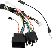 VGOL 16PIN iOS DIN 36/40PIN Car Stereo Adapter Cable Android Car Radio Wiring Harness Vehicle Wiring Harness Power Connection Cable Compatible with VW