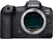 Canon EOS R5 Body Only Full Frame Mirrorless Camera, Black (R5BODY)