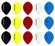 5 New Sets Amazon Pear Dart Flights - Ships w/ Tracking - 5 Colors