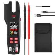 BSIDE U6 Digital Clamp Fork Multimeter AC/DC Voltage Current Tester with Infrared Temperature Measurement & Safety Featu