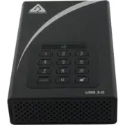 Apricorn 4TB Aegis Padlock DT 256-bit Encryption USB 3 Hard Drive (ADT-3PL256-40