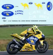 1/12 Decals for YAMAHA M1 2006 Rossi BIKE FIGURE DECALS TB DECAL TBD7