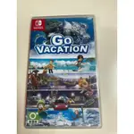 《現貨可刷分期》NS SWITCH 歡樂假期 GO VACATION (日、英文無中文版）二手