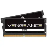 Corsair Vengeance 64GB (2x32GB) DDR5 4800MHz SODIMM Laptop Memory - Black