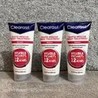 3 Pack Clearasil Rapid Rescue Deep Treatment Wash 6.78 Ounces Each Expires 05/26